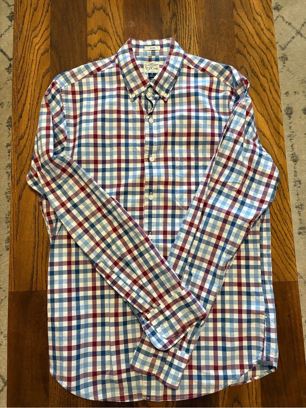 J. Crew lightweight button